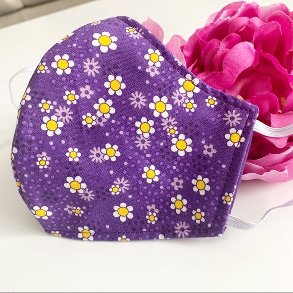 3 for $25 Triple Layer Handmade Face Mask - Picture 1 of 5